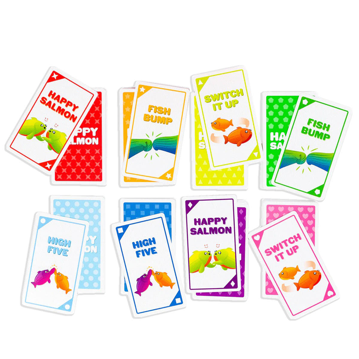 Happy Salmon Card Game by Exploding Kittens | Family Party Game Ages 6+