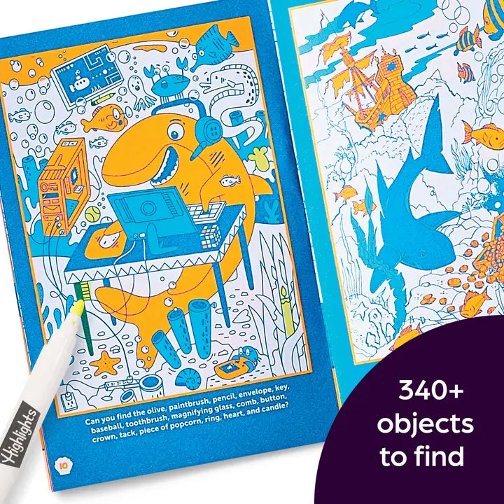 Highlights Hidden Pictures: Shark Puzzles to Highlight Activity Book
