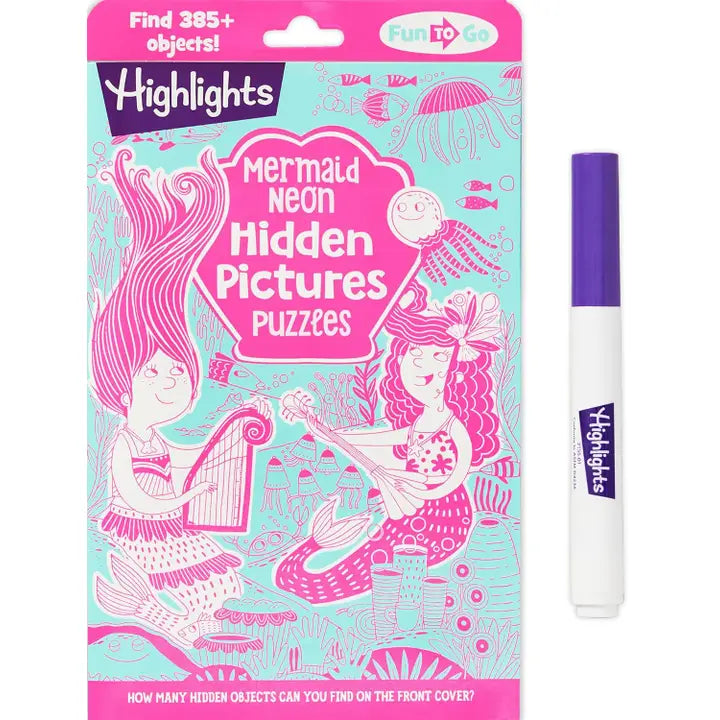 Highlights Hidden Pictures: Mermaid Puzzles to Highlight Activity Book