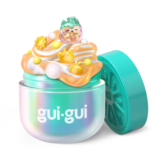 Gui Gui Slime Kit Single Mystery Jar FRUITY GLOW EDIT - Gloss Slime