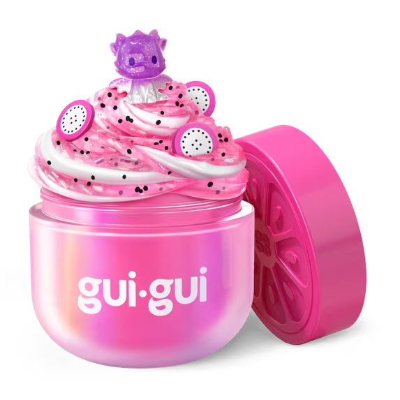 Gui Gui Slime Kit Single Mystery Jar FRUITY GLOW EDIT - Crunch Slime