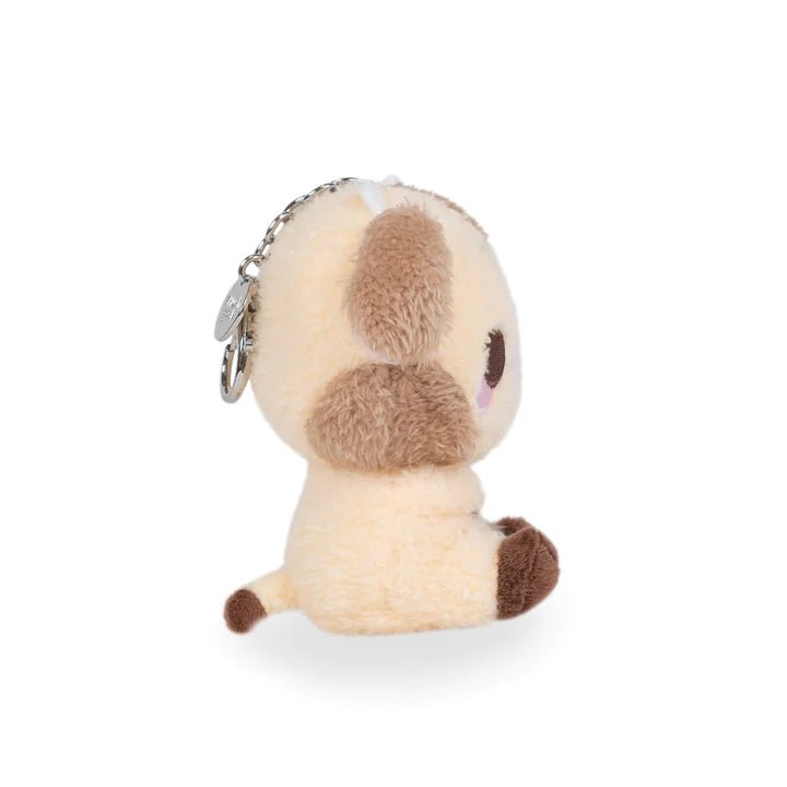 Cuddle Barn 3 Inch Moocha the Coffee Cow Kawaii Plush Clip - Owl & Goose Gifts