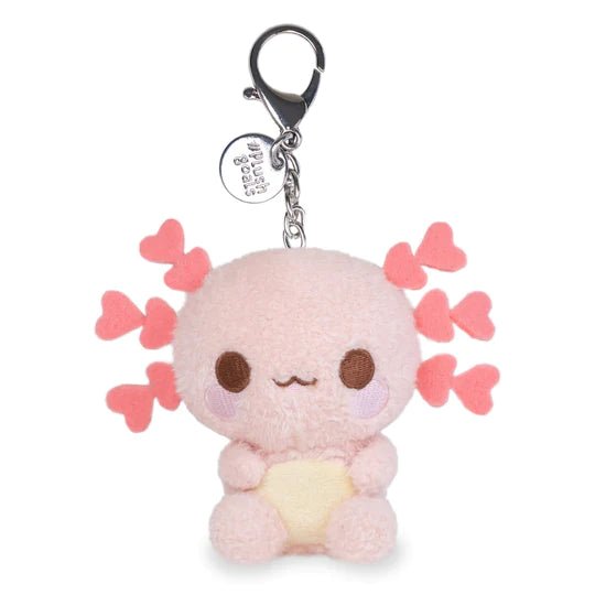 Cuddle Barn 3 Inch Lottie the Lovely Axolotl Kawaii Plush Clip - Owl & Goose Gifts