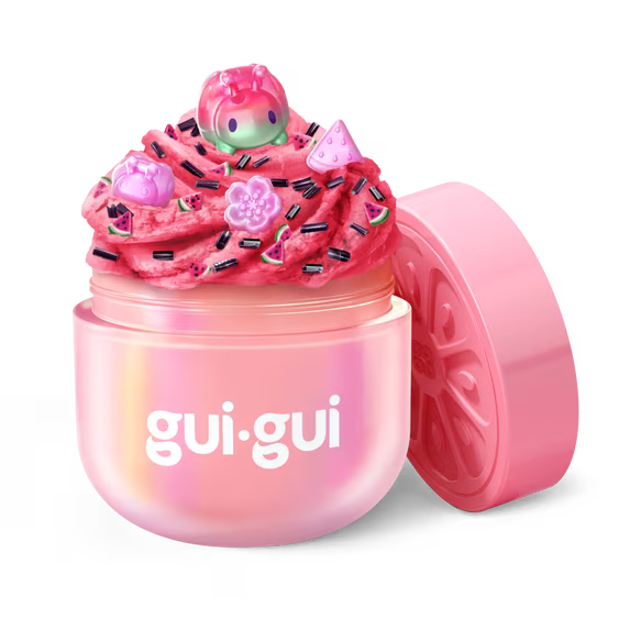 Gui Gui Slime Kit Single Mystery Jar FRUITY GLOW EDIT - Cloud Slime