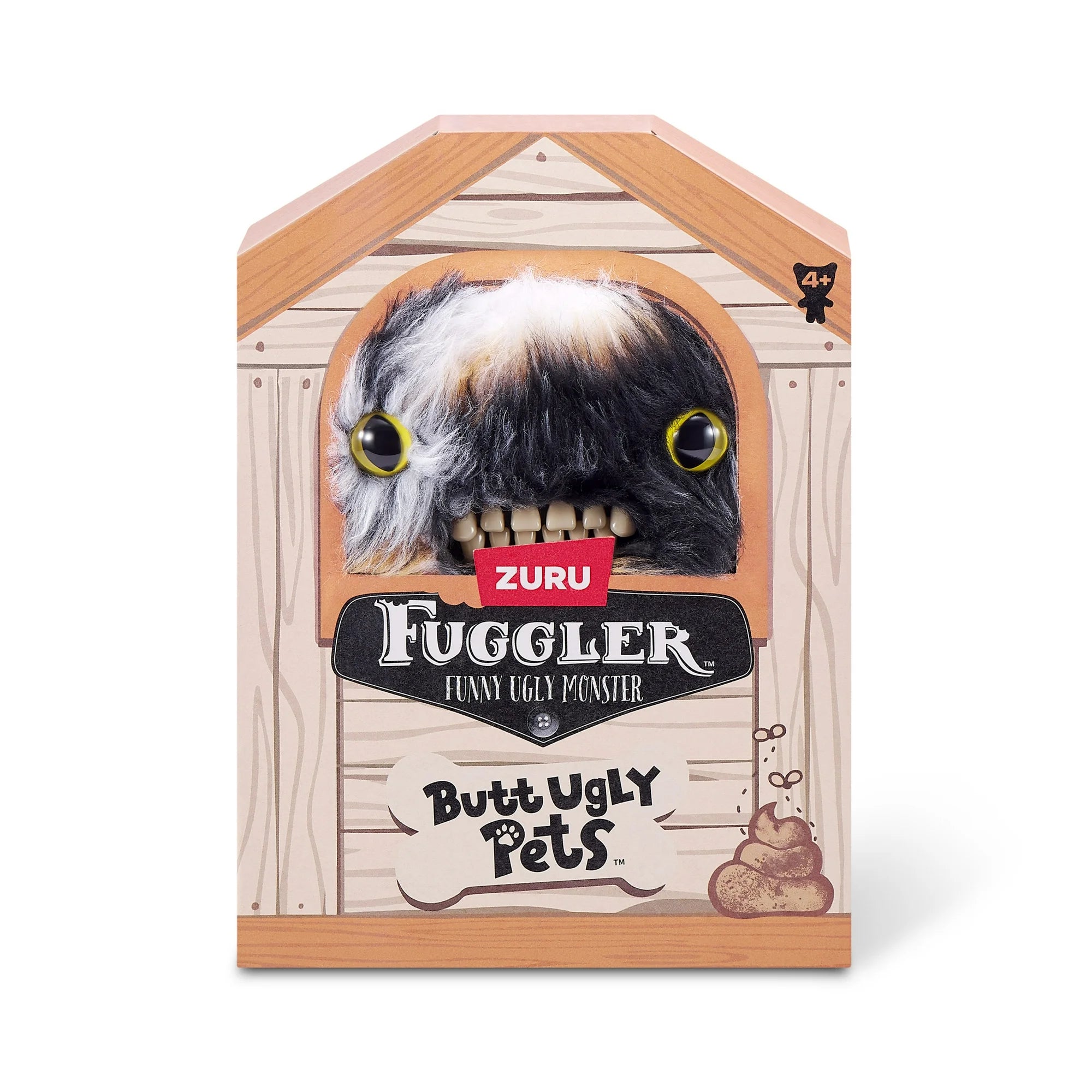 Zuru Fugglers 9 Inch Butt Ugly Pets - Cheezee (Calico Cat)