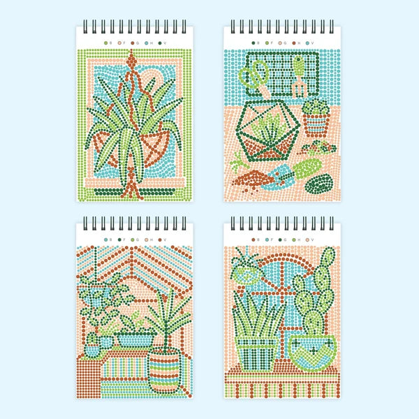 Lifelines FlowArt MINI Dot-By-Letter - Plant Paradise - Meditative Art