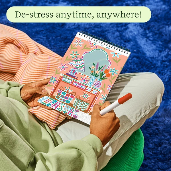 Lifelines FlowArt Trace-To-Doodle - Style Your Space - Meditative Art