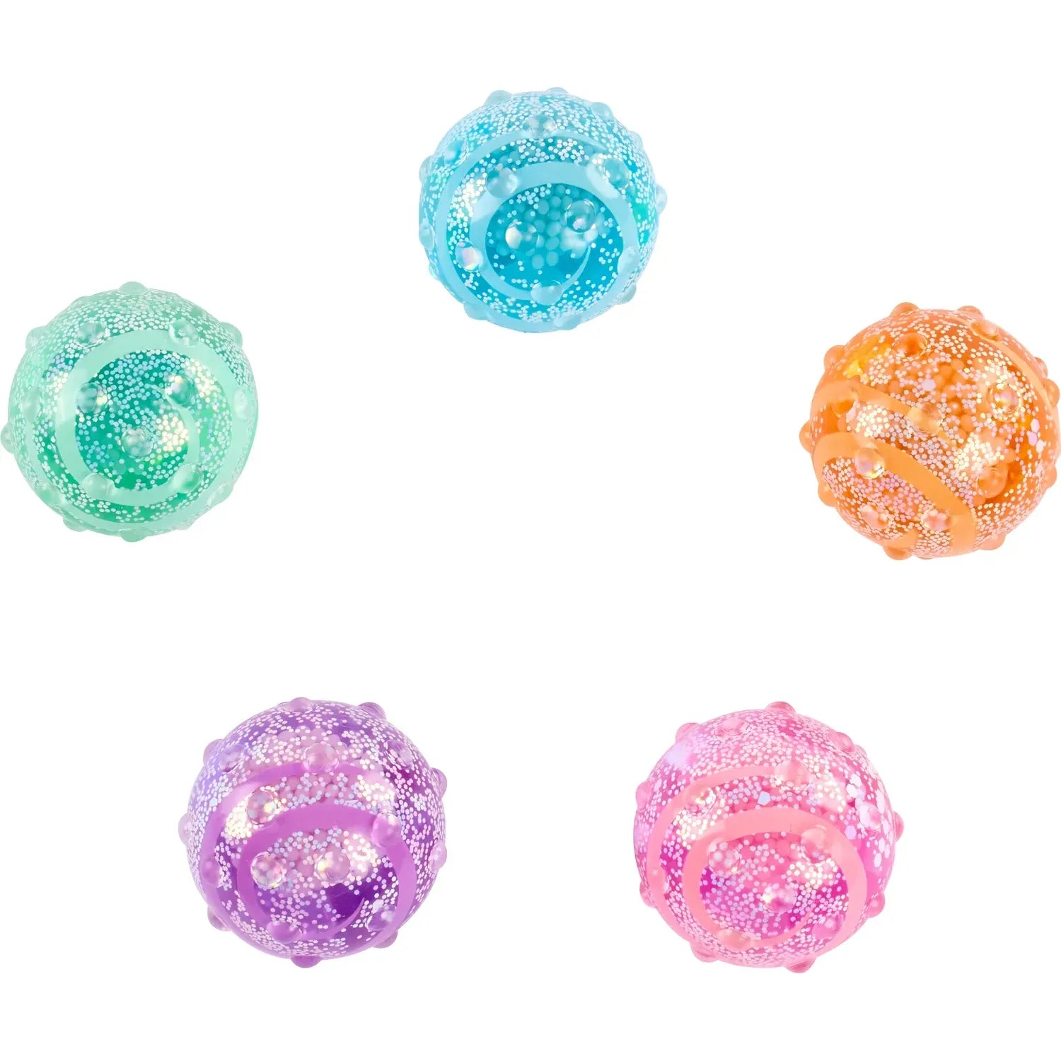J'adore 2.5 Inch Glow Squish Squishy Fidget Sensory Toy - GREEN