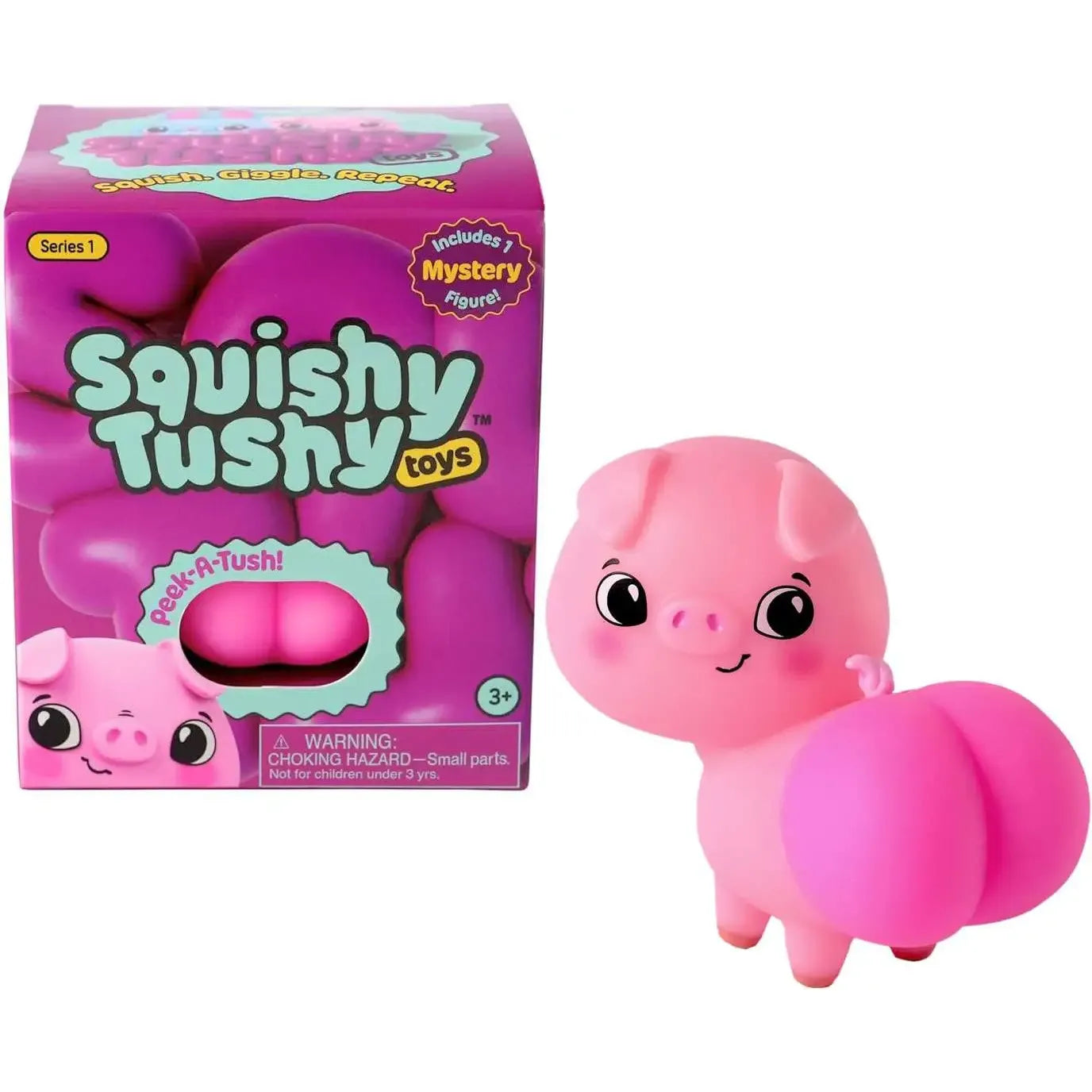 Squishy Tushy 3 Inch Mystery Squishy Animal Figure Blind Box