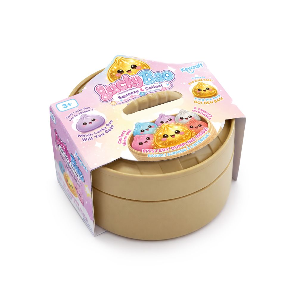 Keycraft 1.75 Inch Mini Lucky Bao Mystery Squishy Dumpling
