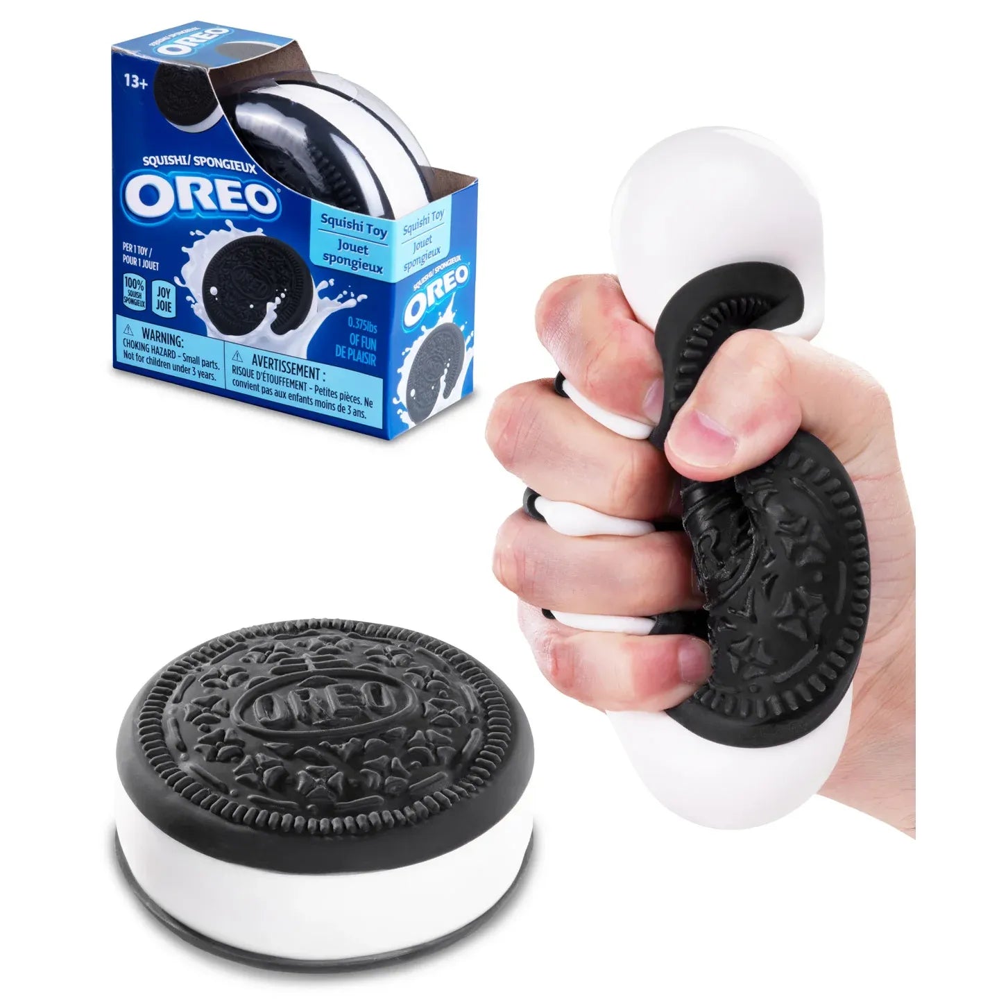 Oreo Cookie 3.5 Inch Squishy Squeeze Sensory Toy