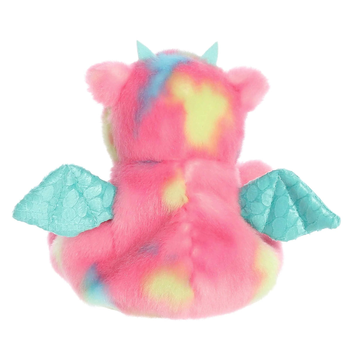Palm Pals 5 Inch Anya the Bright Tie Dye Dragon Plush Toy - Owl & Goose Gifts