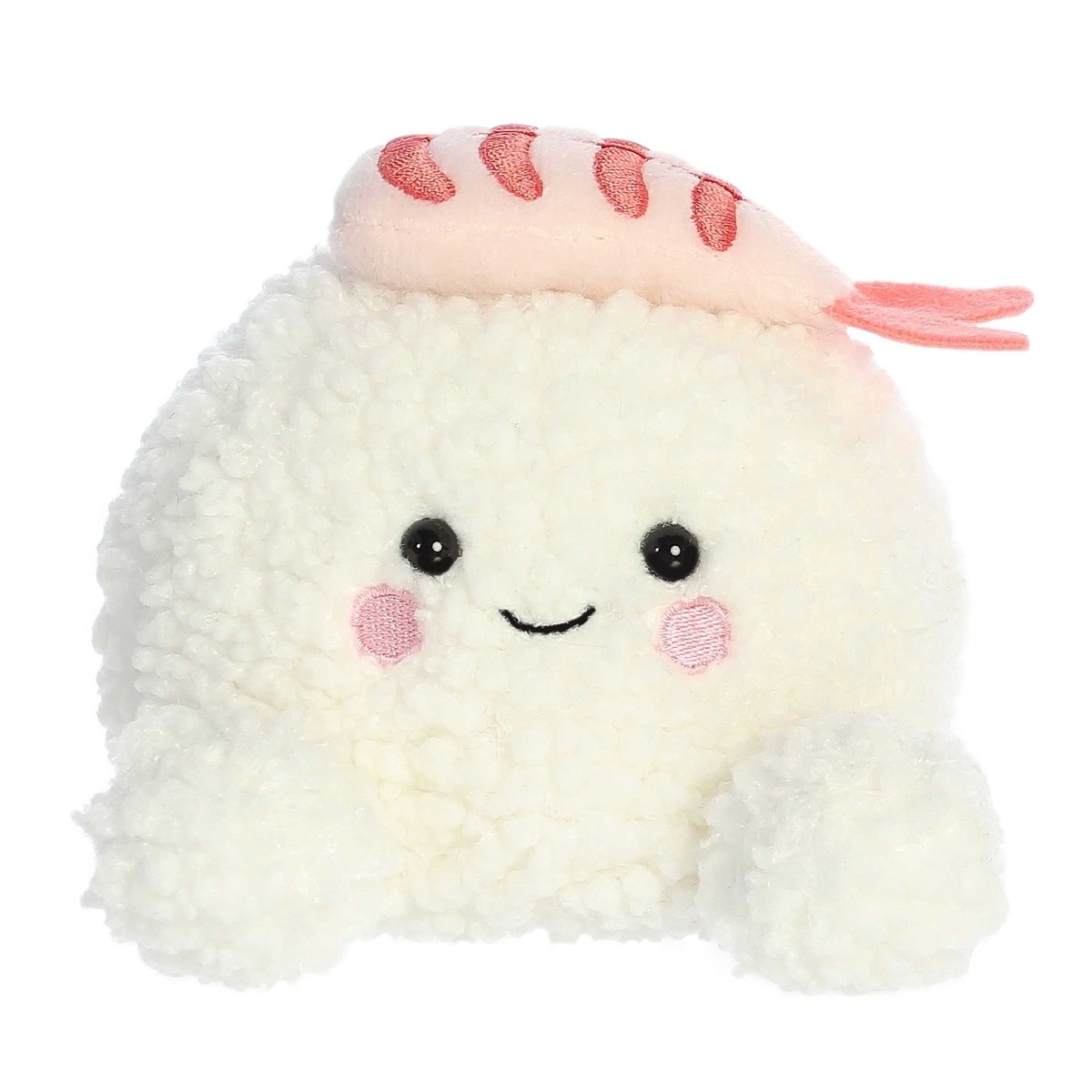 Palm Pals 5 Inch Ebi the Shrimp Sushi Plush Toy - Owl & Goose Gifts
