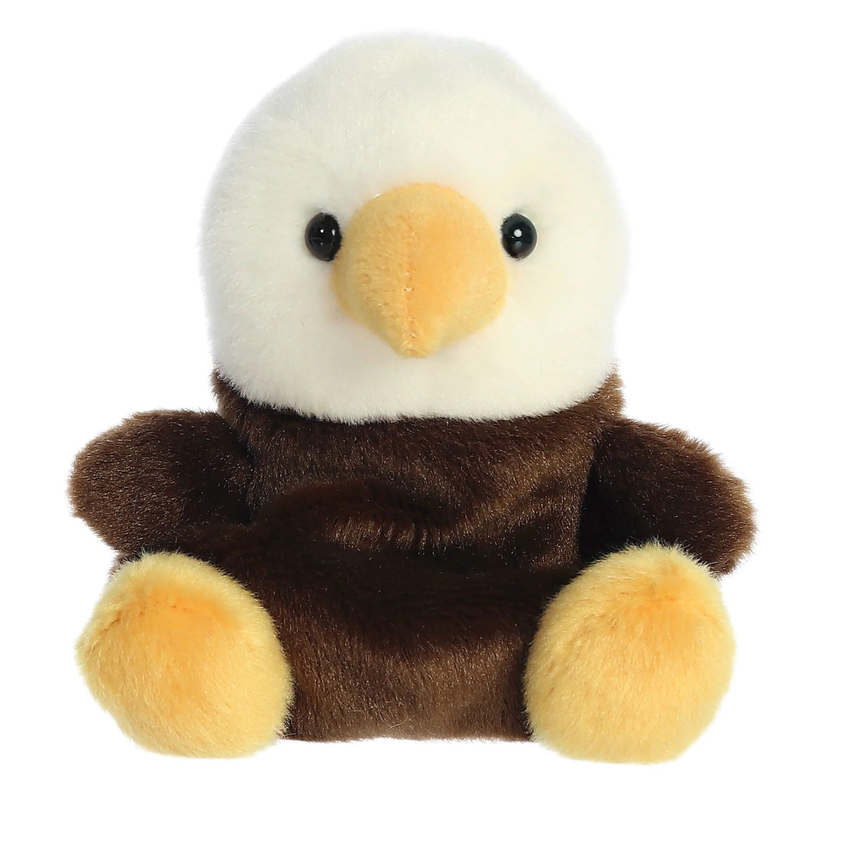Palm Pals 5 Inch Murphy the Bald Eagle Plush Toy - Owl & Goose Gifts