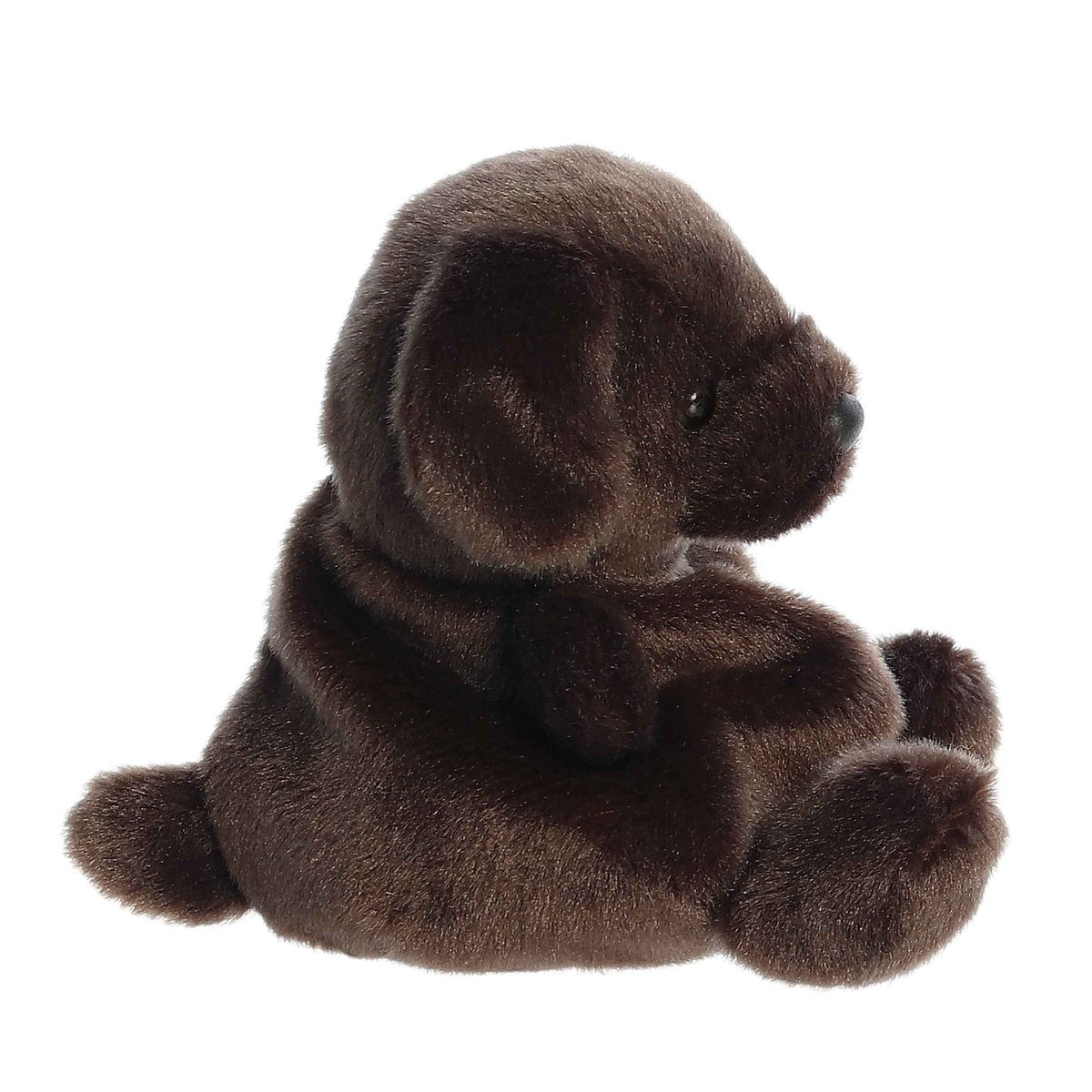 Palm Pals 5 Inch Sienna the Chocolate Lab Plush Toy - Owl & Goose Gifts