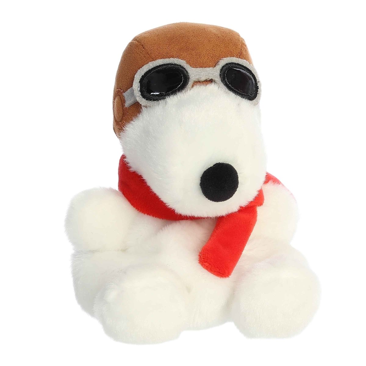 Palm Pals 5 Inch Peanuts Snoopy Flying Ace Plush Toy - Owl & Goose Gifts