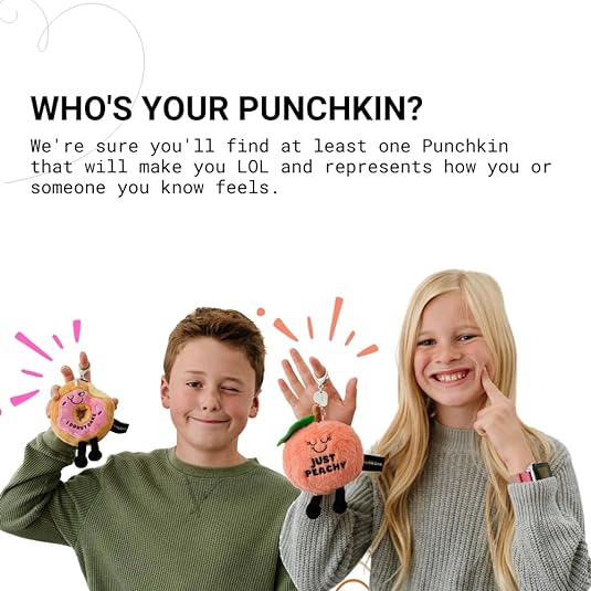 Punchkins Bites - I'm Fine, Everything is Fine Dumpster Fire Plush Clip - Owl & Goose Gifts