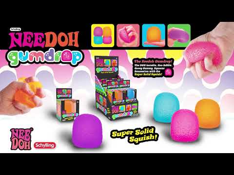 VIP Nee Doh GumDrop 2.5 Inch Squish Ball Fidget Toy