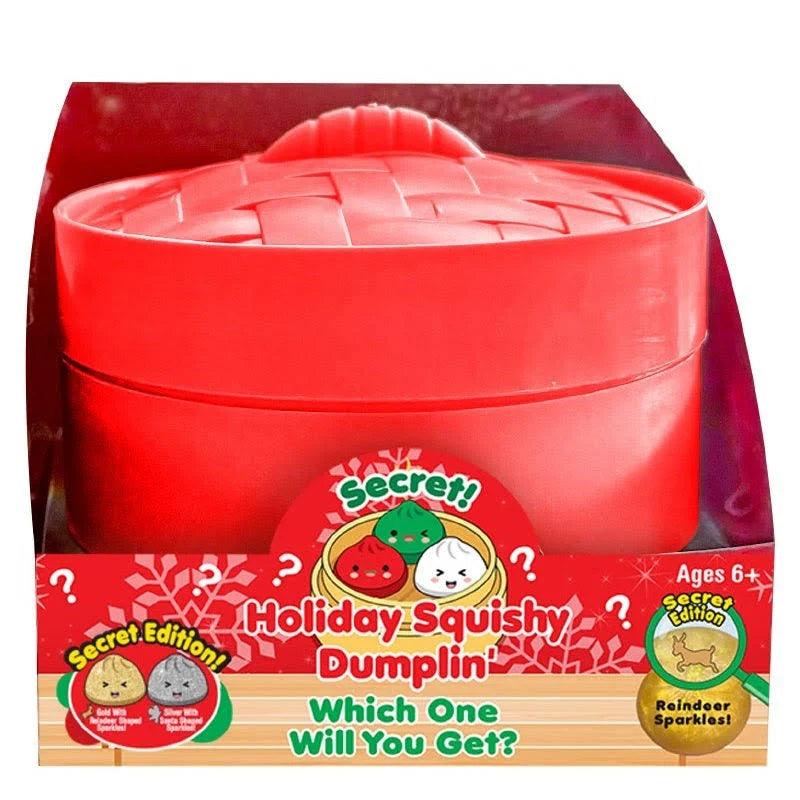 Zorbitz Surprise Holiday Dumplin' 3.5 Inch Squishy Sensory Toy