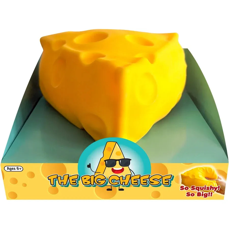 Zorbitz 6 Inch The Big Cheese Jumbo Squishy Sensory Toy
