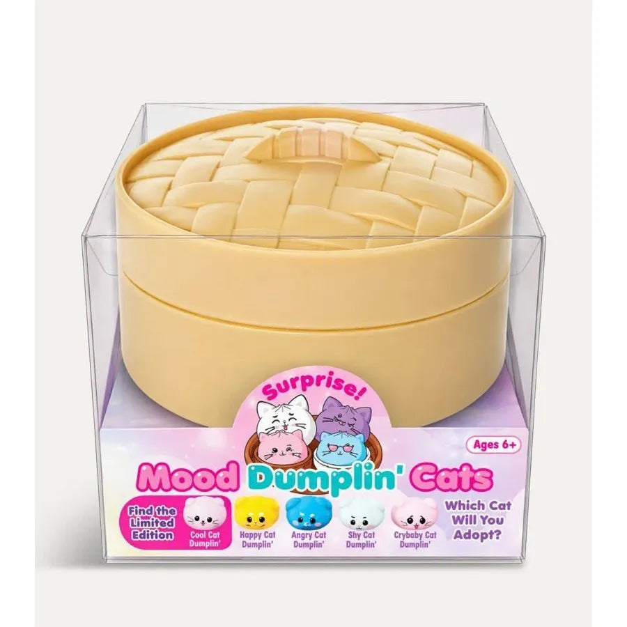 Zorbitz Mood Dumplin' Cats 4 Inch Mystery Squishy Sensory Toy