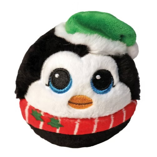 Ty Beanie Bouncers 4 Inch Spruce the Penguin Christmas Plush Toy