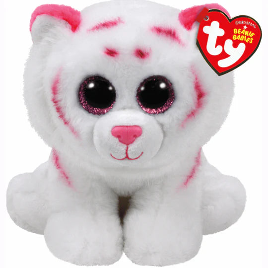 Ty Beanie Boos 8 Inch Tabor the Pink Tiger Plush Toy