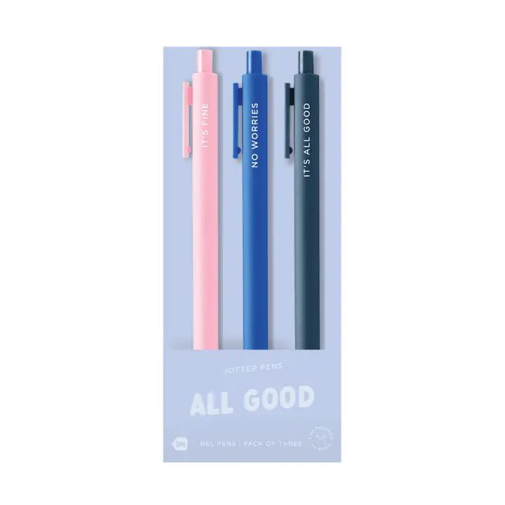 All Good Jotter Set by Talking Out of Turn - Owl & Goose Gifts