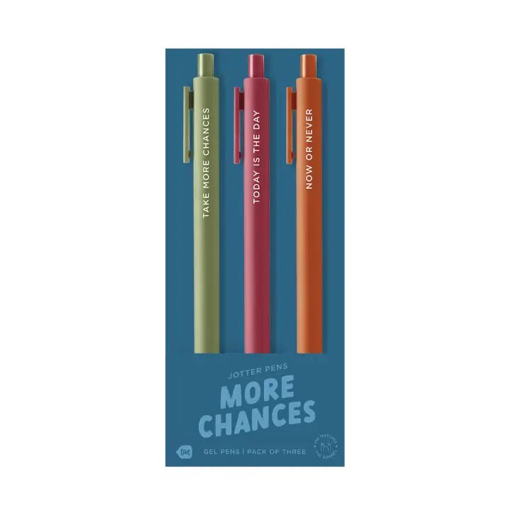 More Chances Jotter Set by Talking Out of Turn - Owl & Goose Gifts