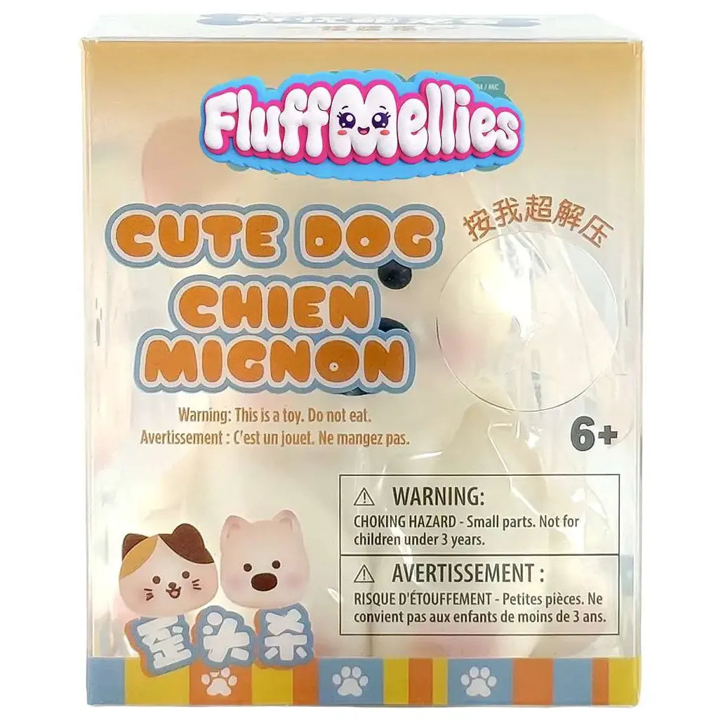 Fluffmellies 3.5 Inch Cute Dog - Scented Slow Rise Squishy Toy