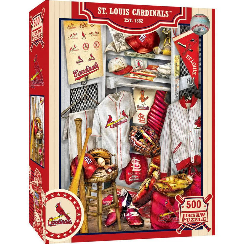 MasterPieces St. Louis Cardinals Locker Room - 500 Piece Jigsaw Puzzle