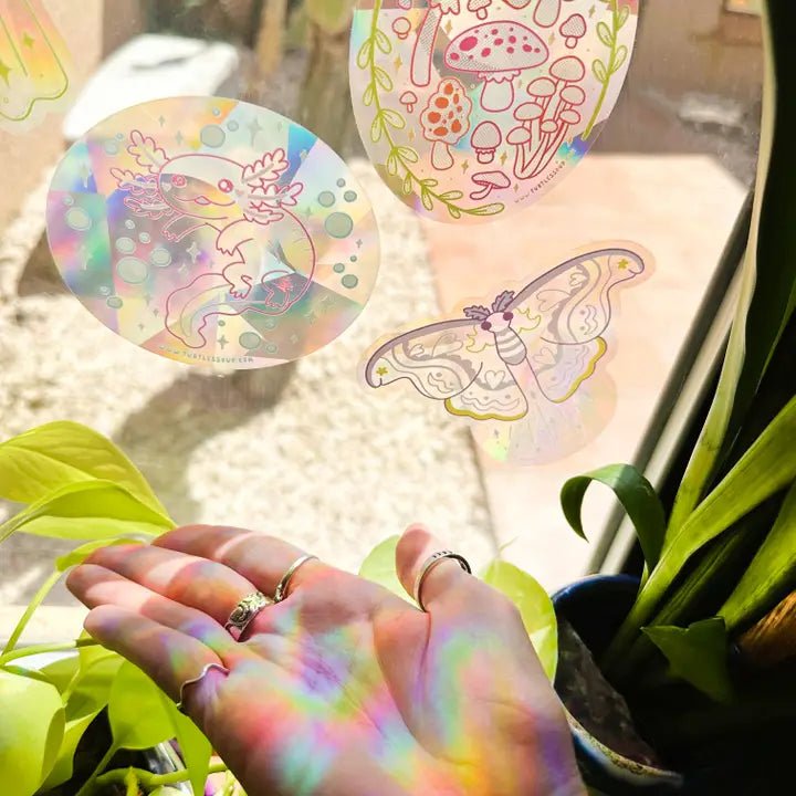 Turtle's Soup Bee Kind Suncatcher Sticker - Owl & Goose Gifts