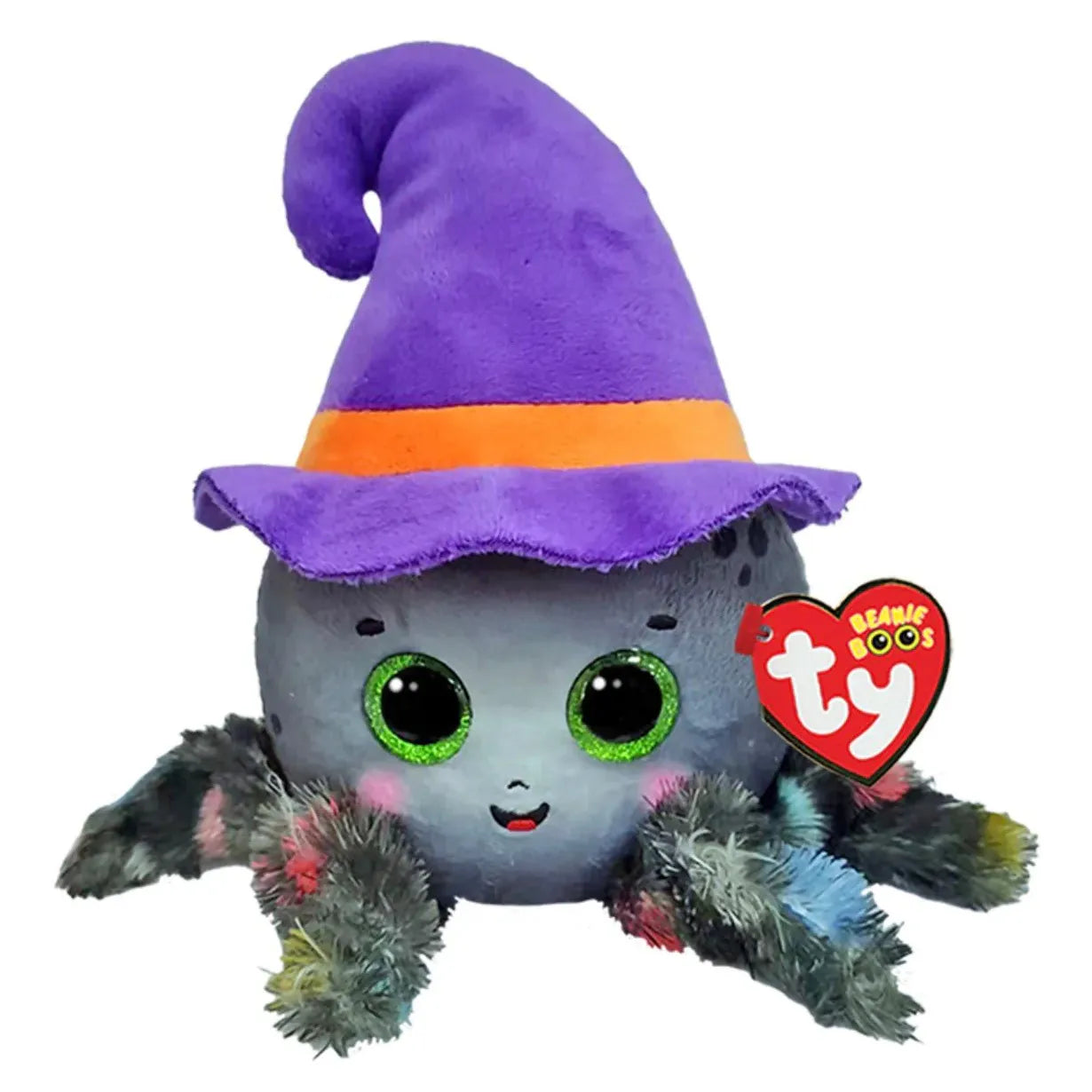 Ty Beanie Boos 8 Inch Weaver the Spider Halloween Plush Toy