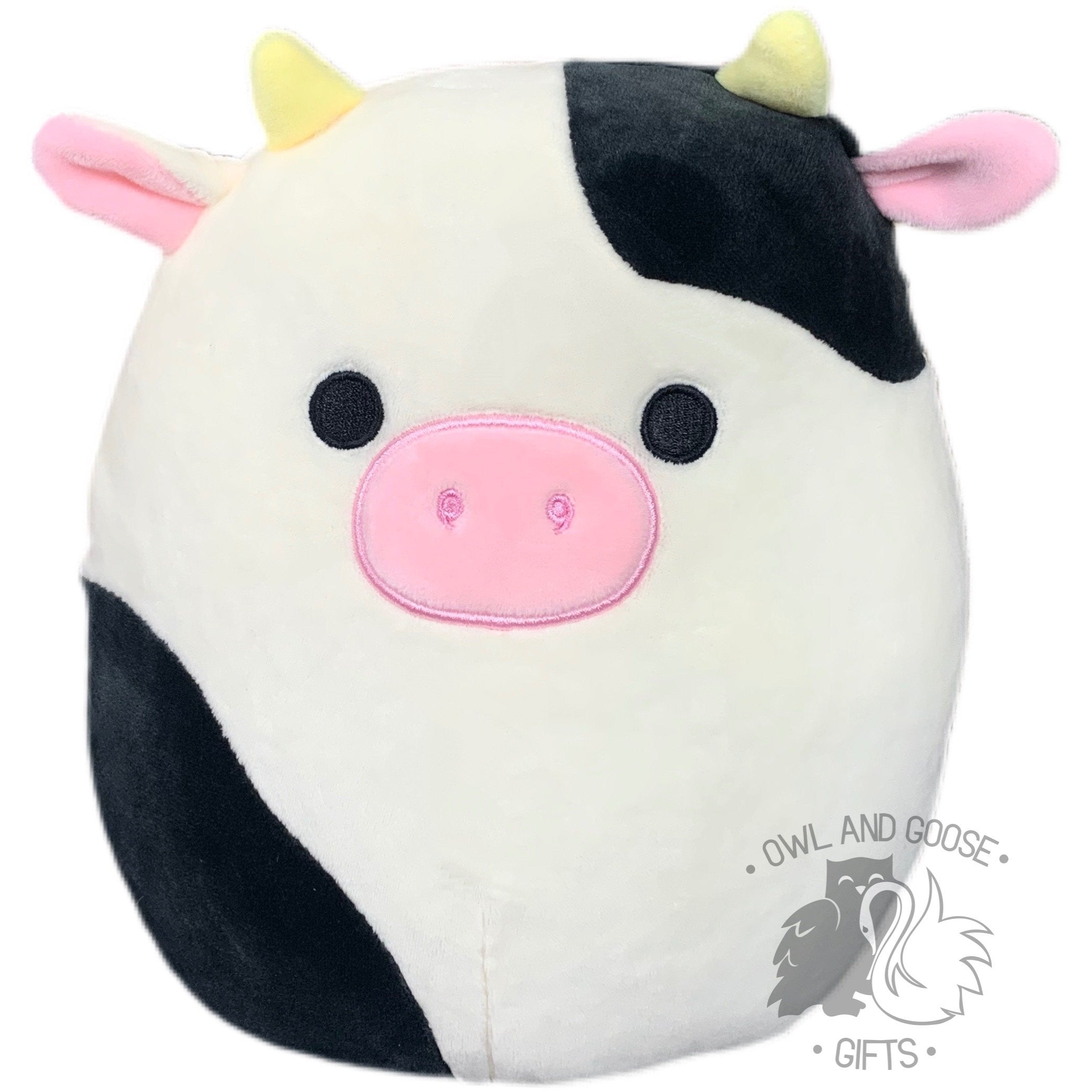 Squishmallow 8 Inch Connor the Cow Plush Toy