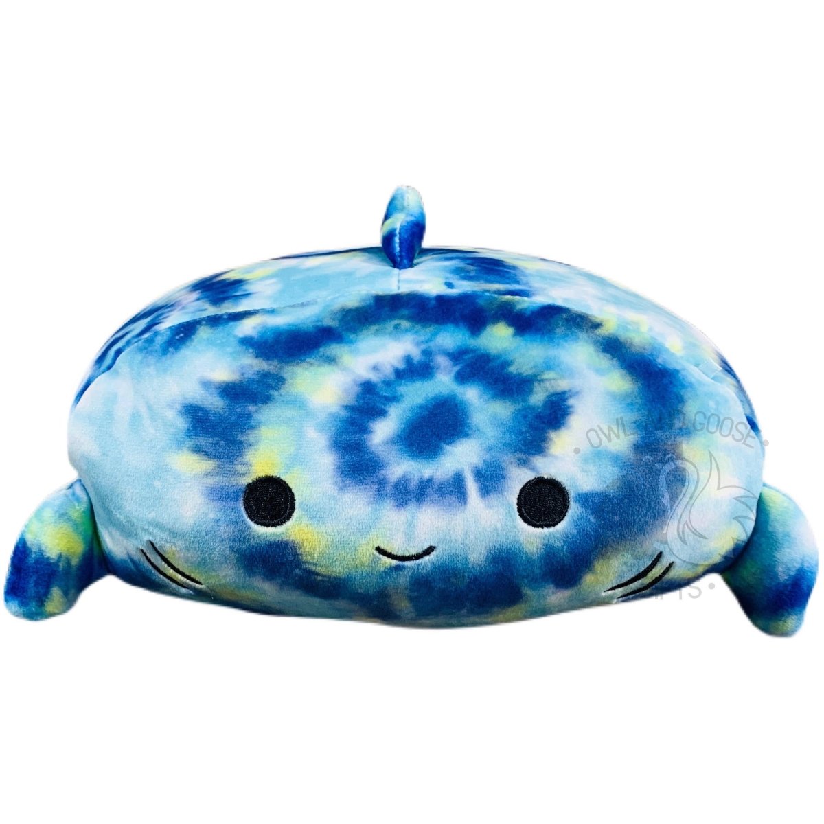 Squishmallow 8 Inch Luther the Shark Stackable Plush Toy - Owl & Goose Gifts