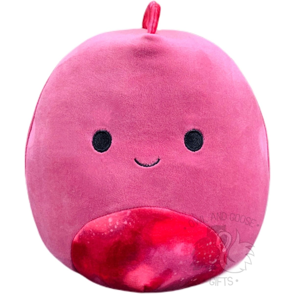 Squishmallow 8 Inch Poleena the Dinosaur Red Plush Toy - Owl & Goose Gifts