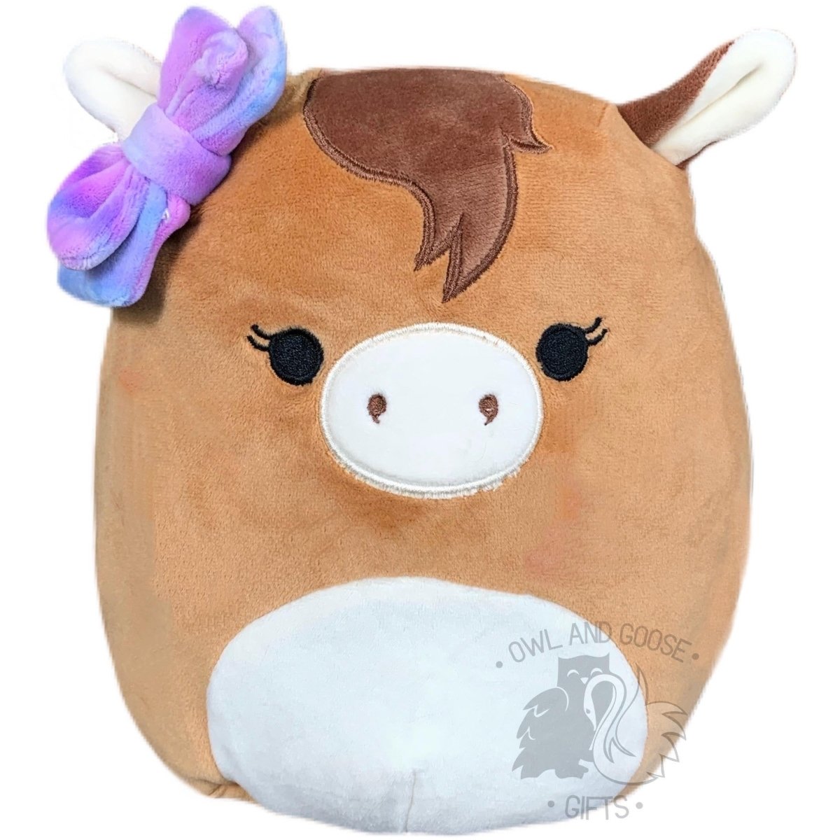 Squishmallow 8 Inch Tomar the Horse Plush Toy - Owl & Goose Gifts