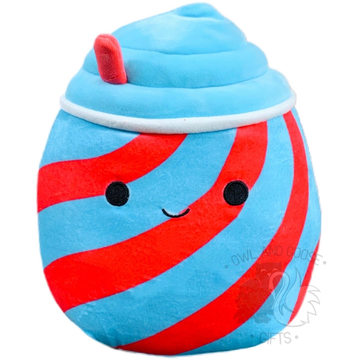 Squishmallow 8 Inch Tucker the Slushie Plush Toy - Owl & Goose Gifts