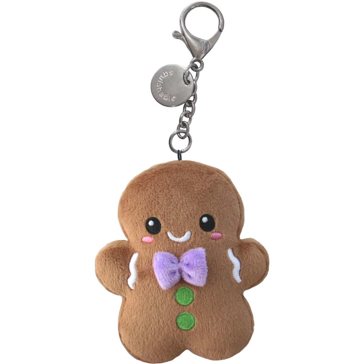 Squishable 3 Inch Gingerbread Man Micro Clip
