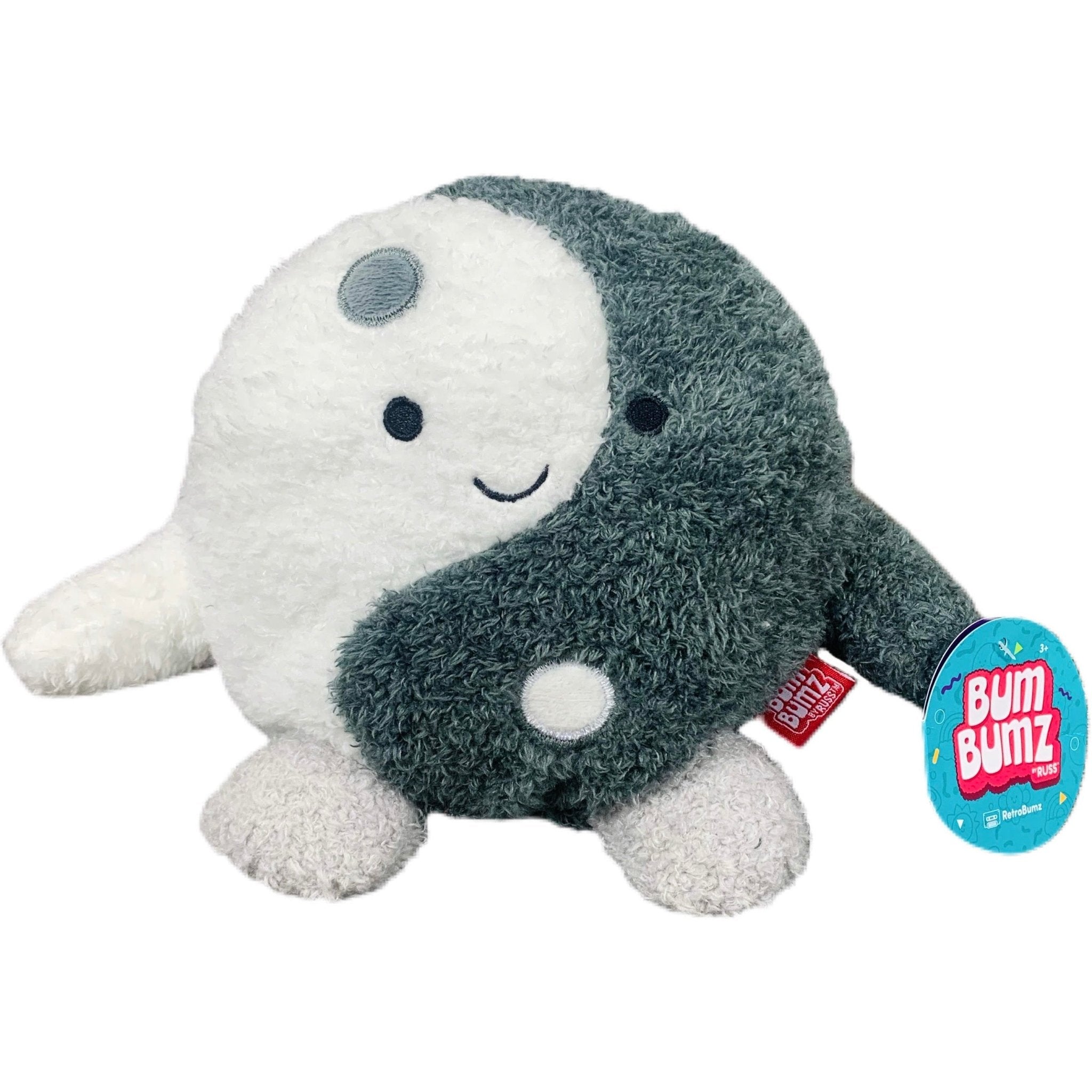 Bumbumz 7.5 Inch Josh the Yin Yang Plush Toy - Owl & Goose Gifts