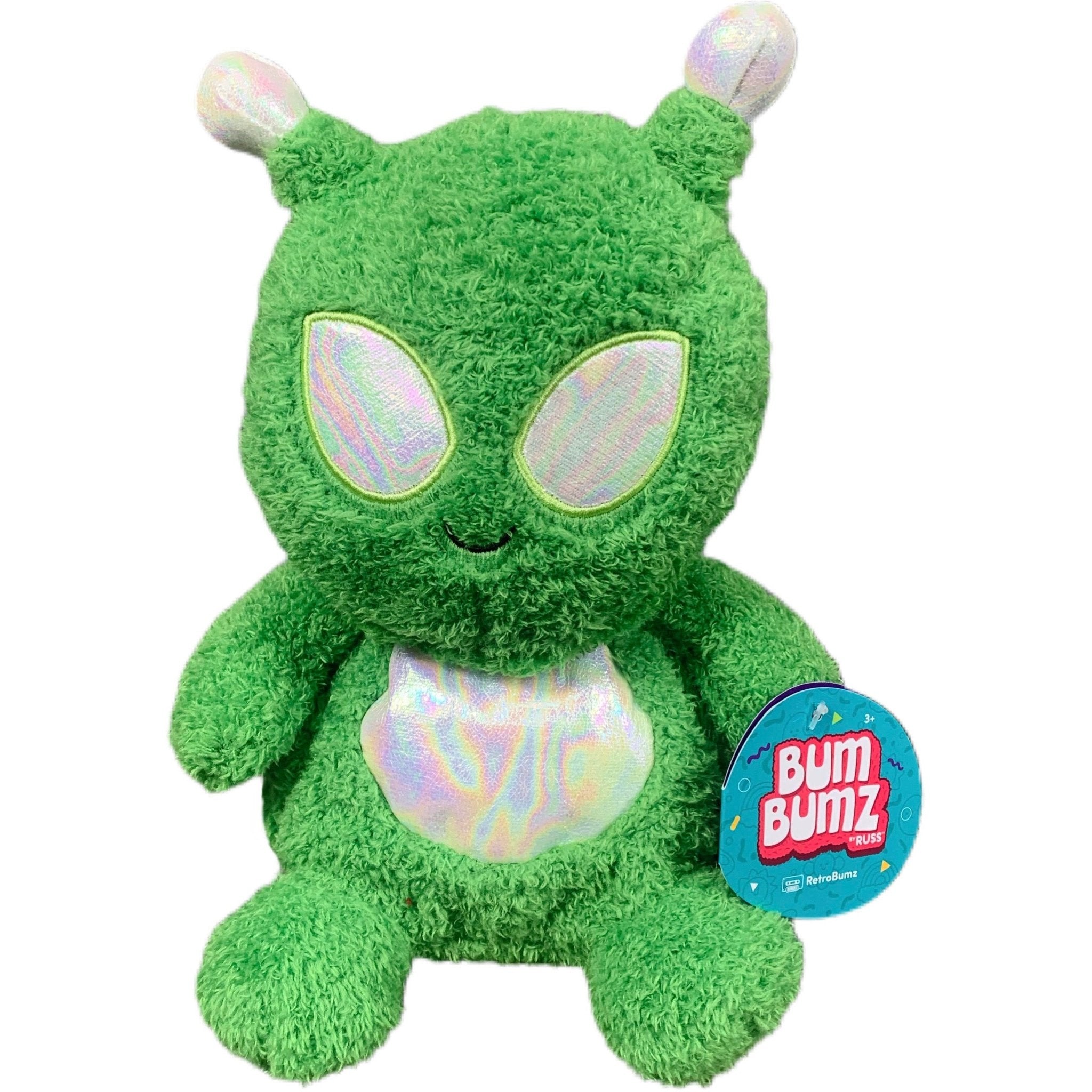 Bumbumz 7.5 Inch Matt the Alien Plush Toy - Owl & Goose Gifts