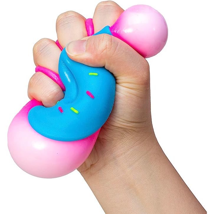 Nee Doh Donut 3 Inch Squish Ball Fidget Toy - Owl & Goose Gifts