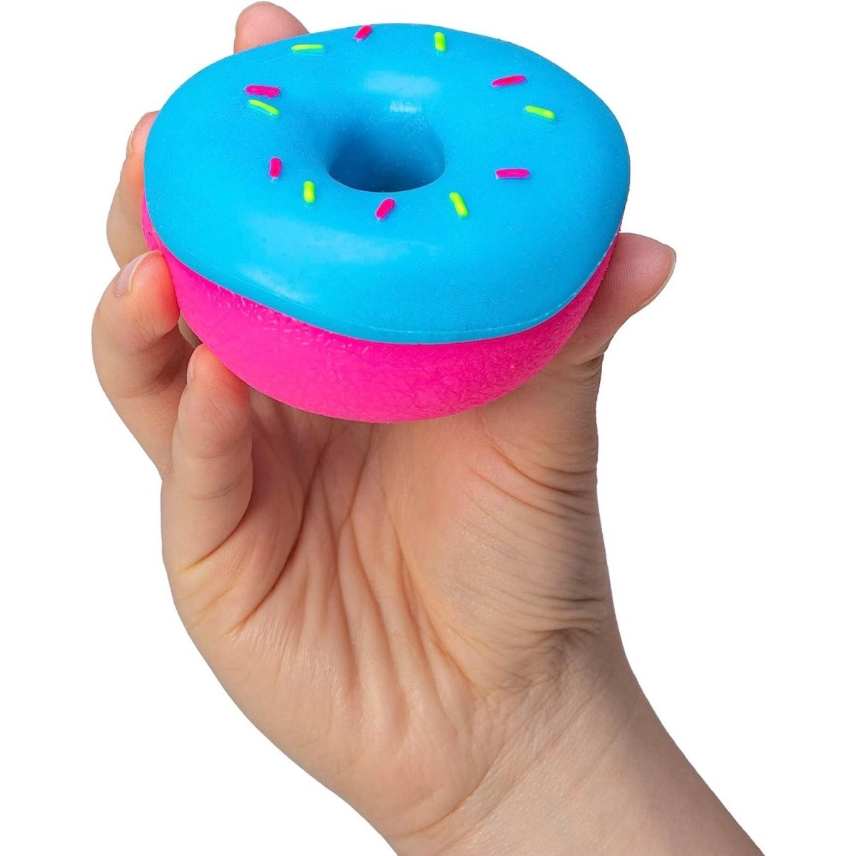 Nee Doh Donut 3 Inch Squish Ball Fidget Toy - Owl & Goose Gifts