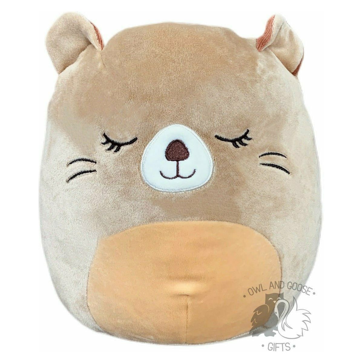 Squishmallow Beaver - Maisha 8 inch - Owl & Goose Gifts
