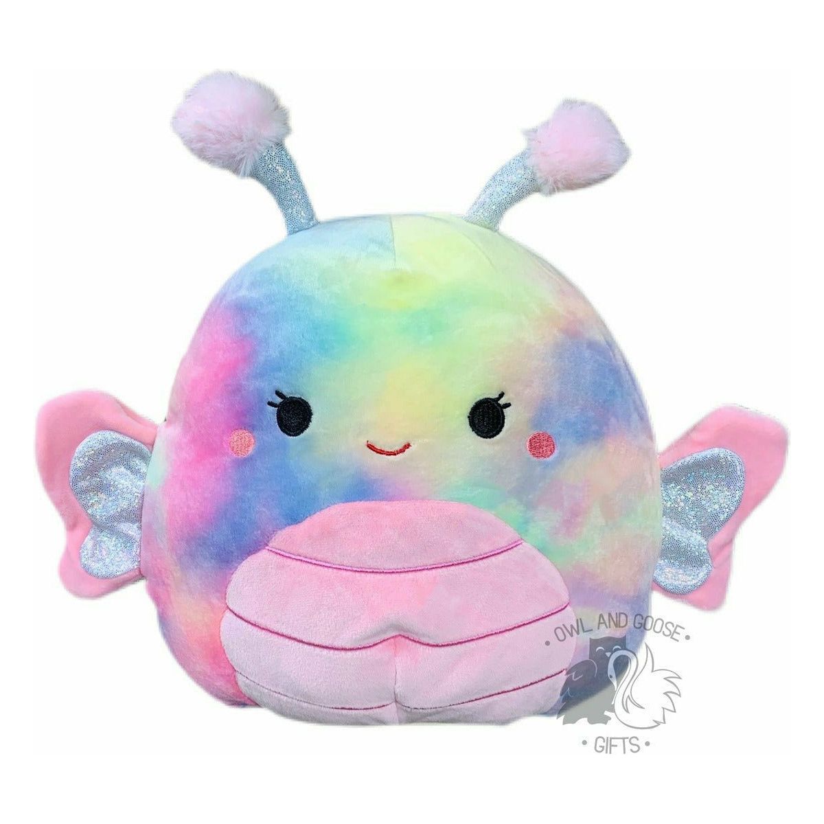 Squishmallow Butterfly - Wren 8 inch - Owl & Goose Gifts