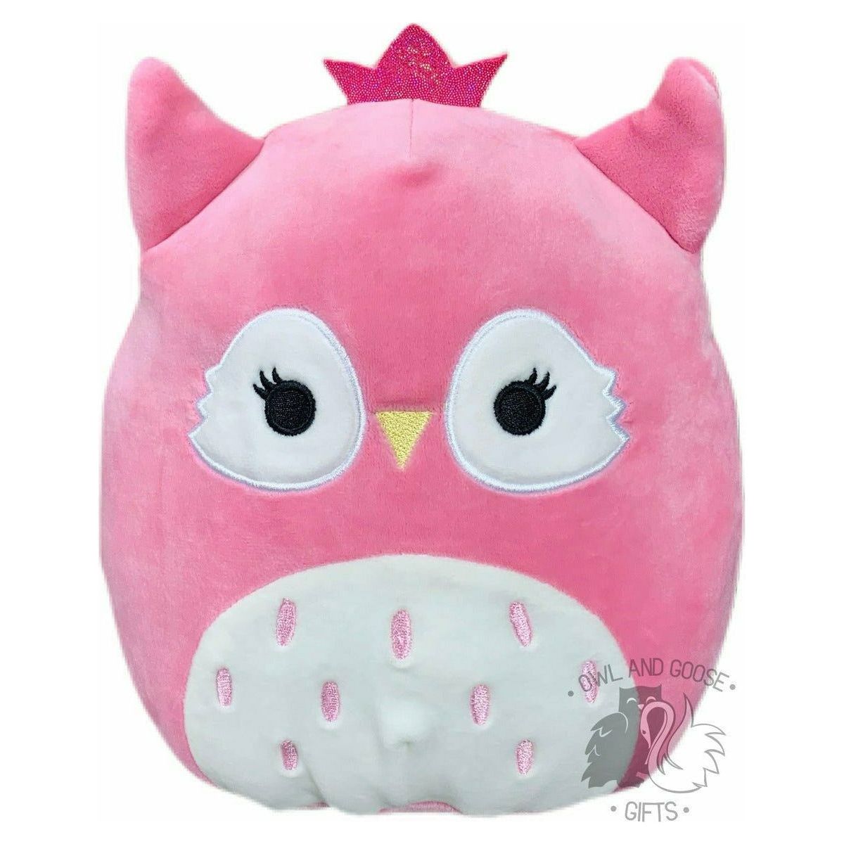 Squishmallow Owl Pink - Bri 8 inch - Owl & Goose Gifts